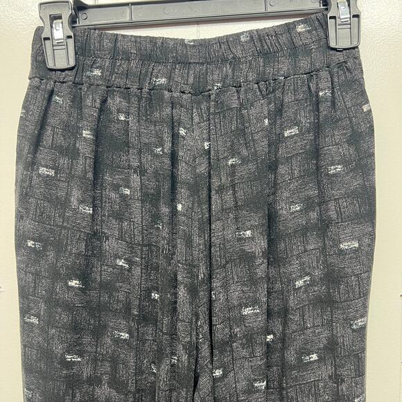 Final Touch Womens Pants XS Twisted Front Pull On Dark Boho Relaxed Retro Y2K - Picture 6 of 10